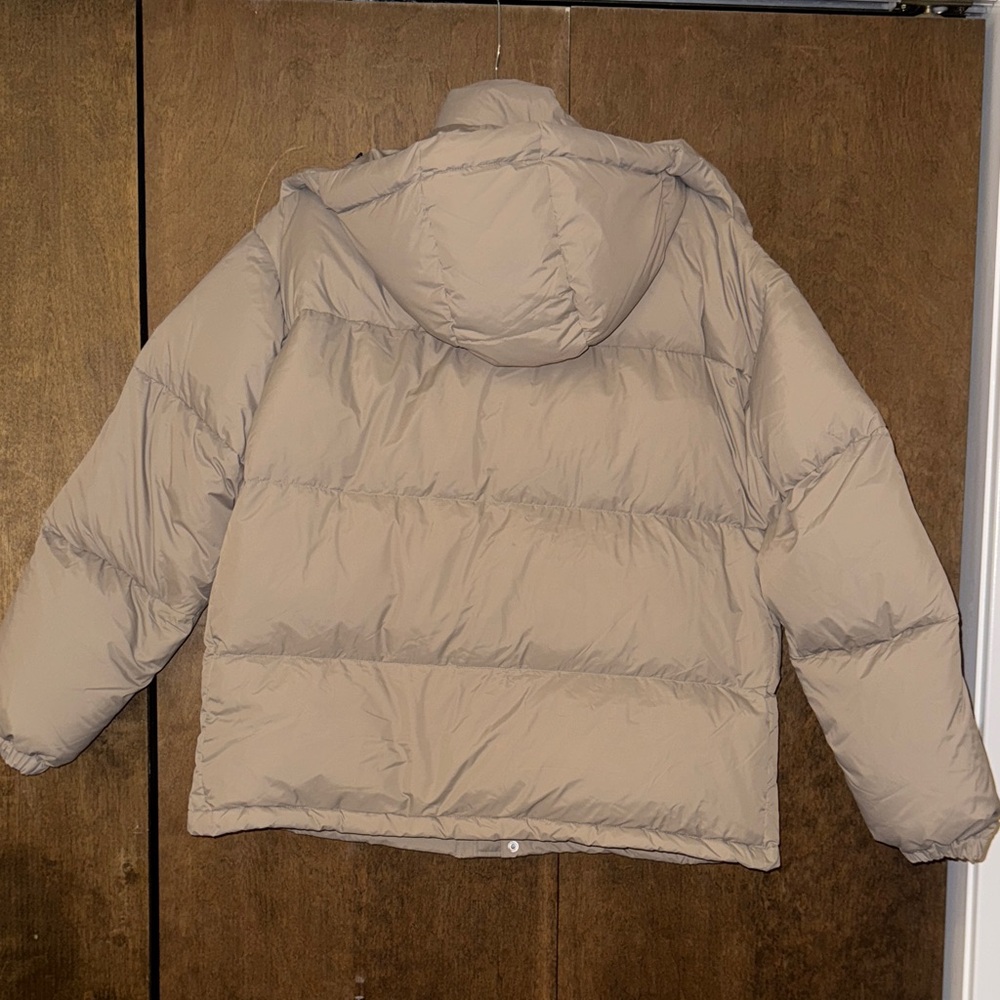 Route 66 Beige Puffer Jacket - Picture 6 of 7